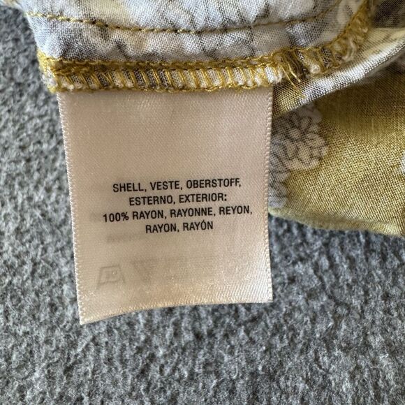 Anthropologie Maeve Patchwork Pleated Shorts Pull On Flowy XS Boho Cottagecore - Picture 3 of 13